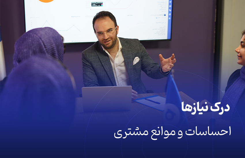 درک نیازها، احساسات و موانع مشتری